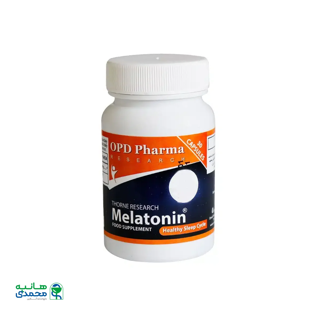 کپسول تورن ریسرچ ملاتونین او پی دی فارما 30 عدد