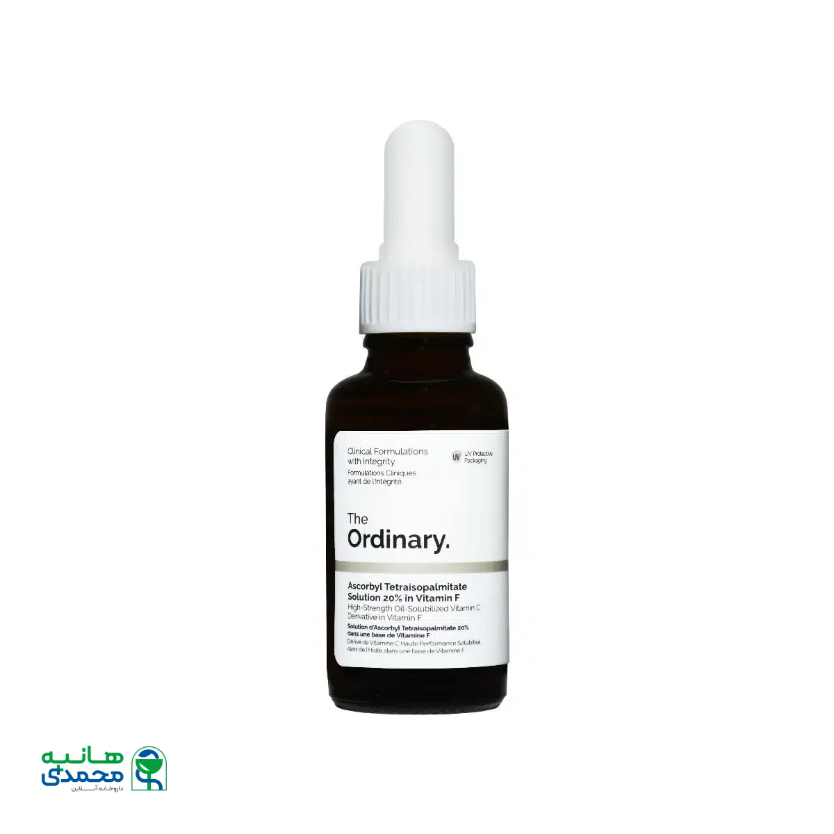 سرم آسکوربیل تترا ایزوپالمیتات 20 درصد در ویتامین F اوردینری 30 میلی لیتر