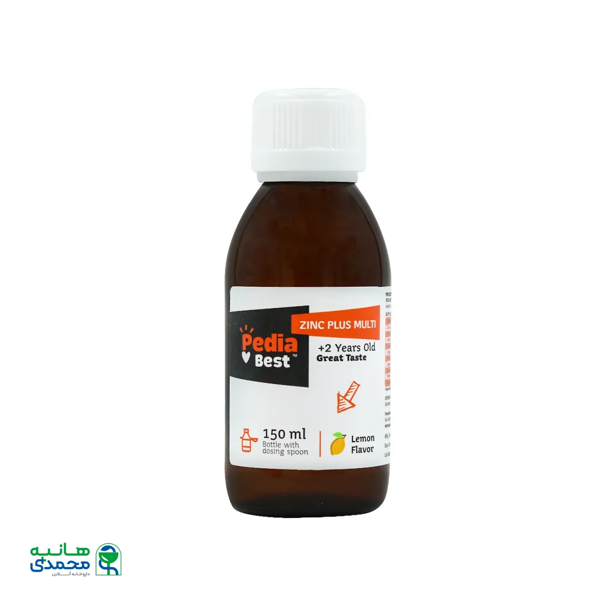 قیمت شربت زینک پلاس مولتی پدیابست مخصوص کودکان