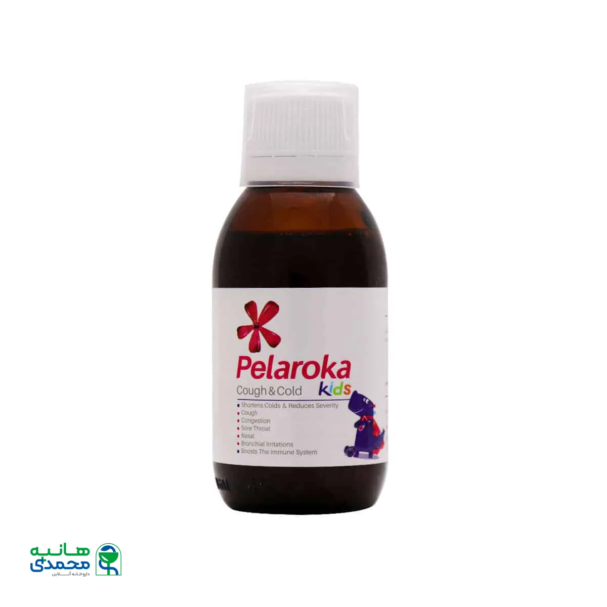 شربت ضد سرفه و سرماخوردگی پلاروکا کیدز فاران شیمی