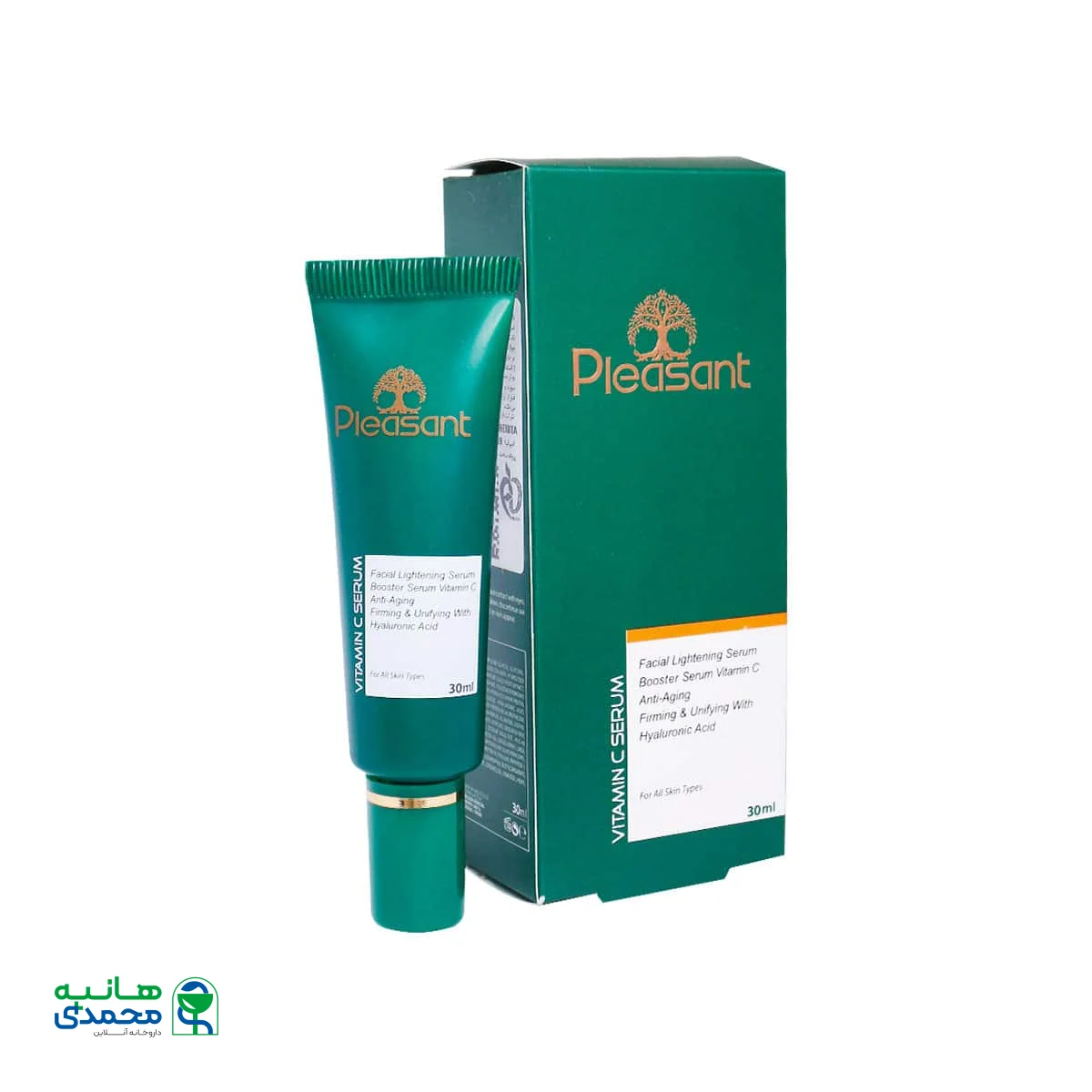 سرم روشن کننده ویتامین C پلزنت