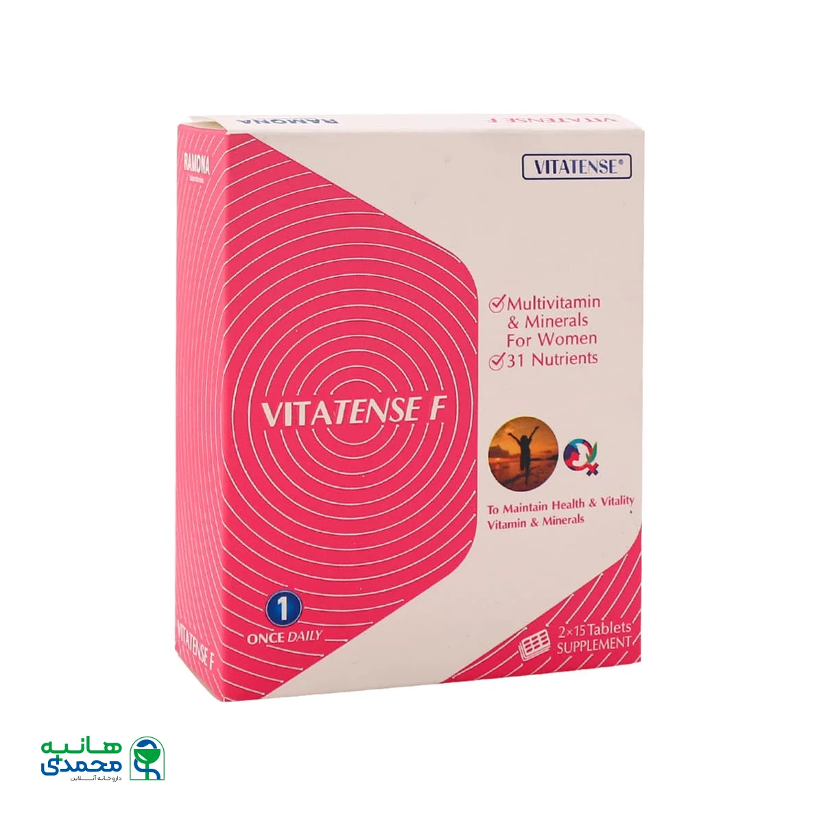قرص مولتی ویتامین و مینرال ویتاتنس اف رامونا مخصوص بانوان