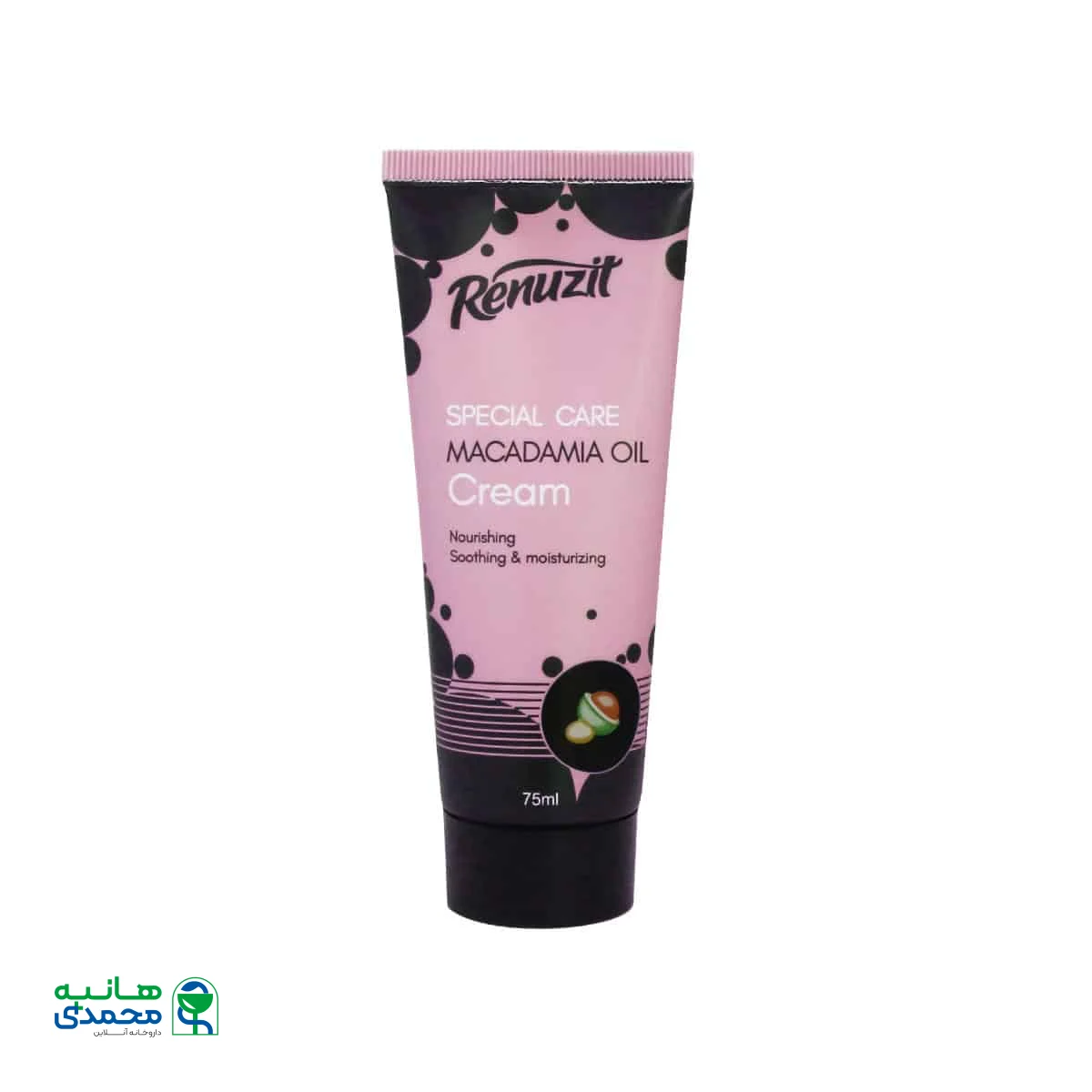 کرم تیوپی مرطوب کننده و نرم کننده روغن ماکادمیا رینوزیت