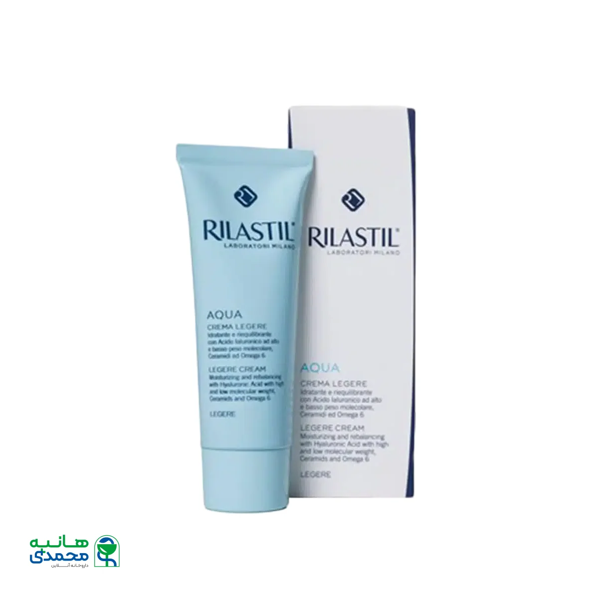 کرم مرطوب کننده آکوا ریلاستیل ۵۰ میلی لیتر
