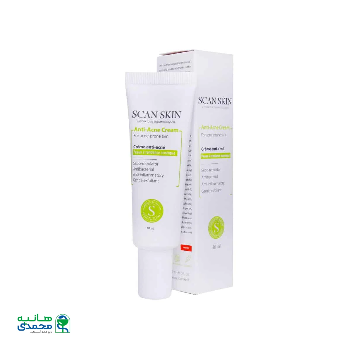 کرم ضد جوش و کنترل کننده چربی اسکن اسکین