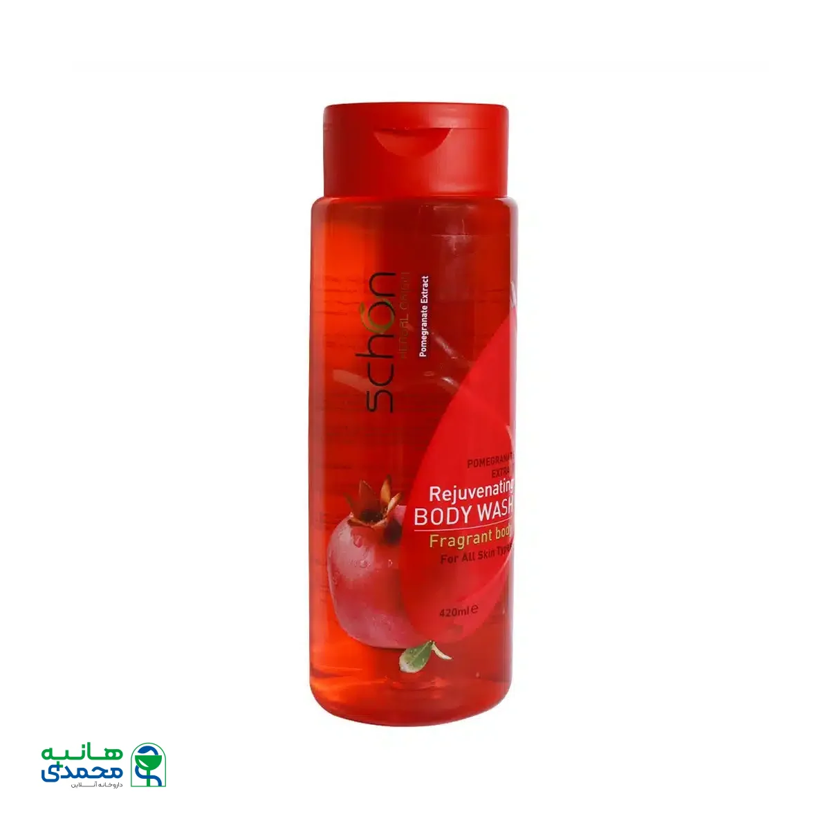 شامپو بدن انار شون 420 میلی لیتر