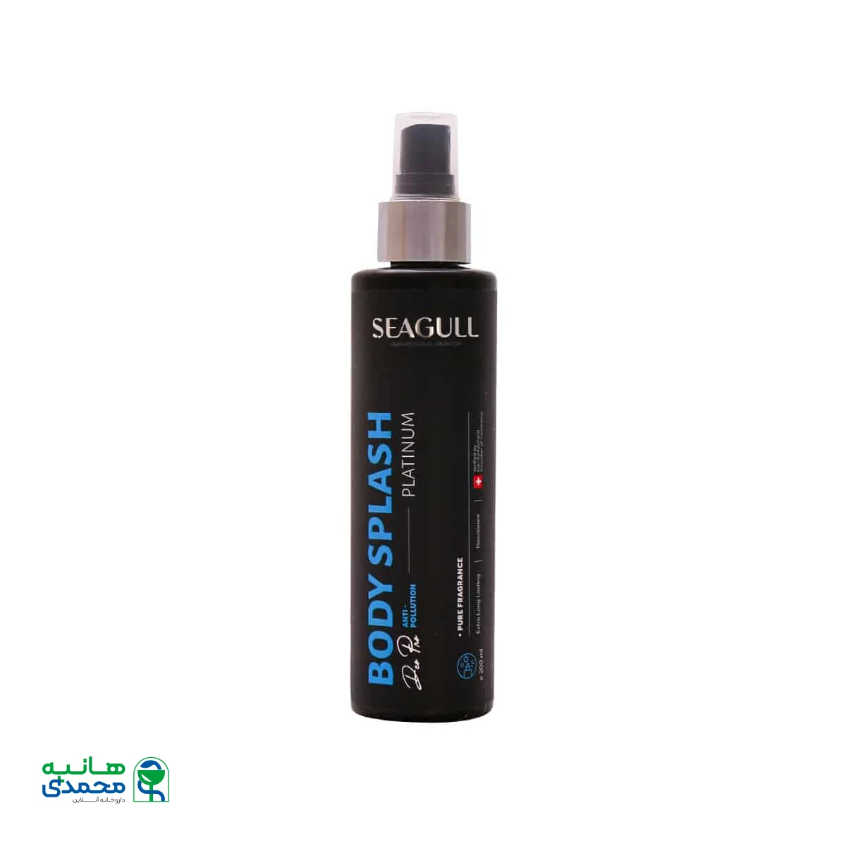 اسپری خوشبو کننده بدن مدل پلاتینیوم سی گل مخصوص آقایان