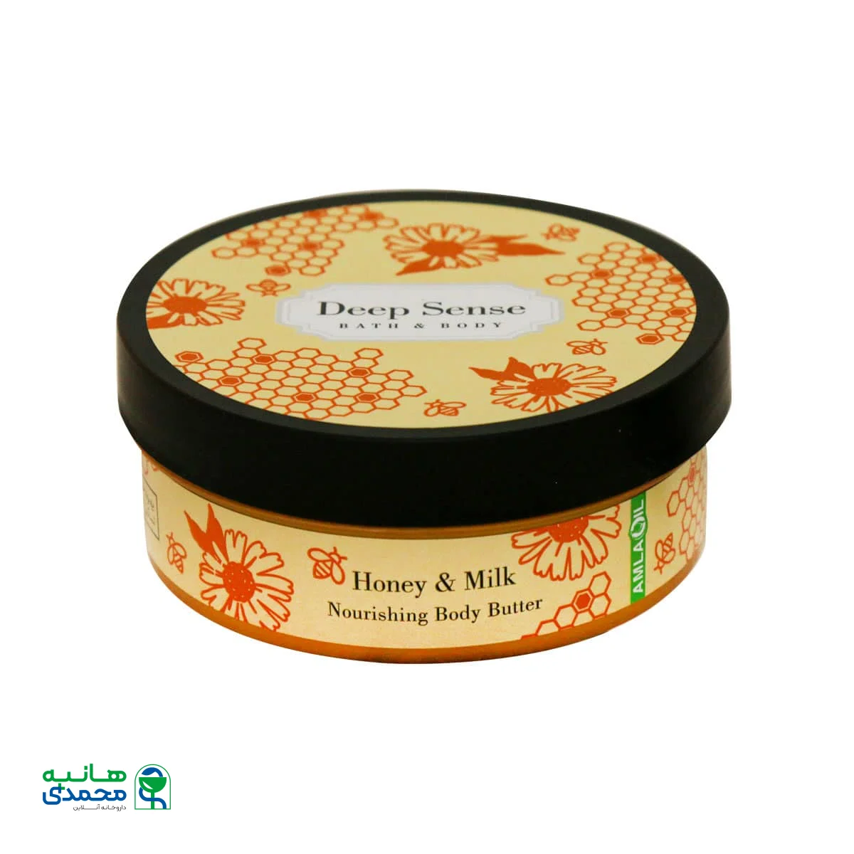 کرم بدن شیر و عسل دیپ سنس سی گل
