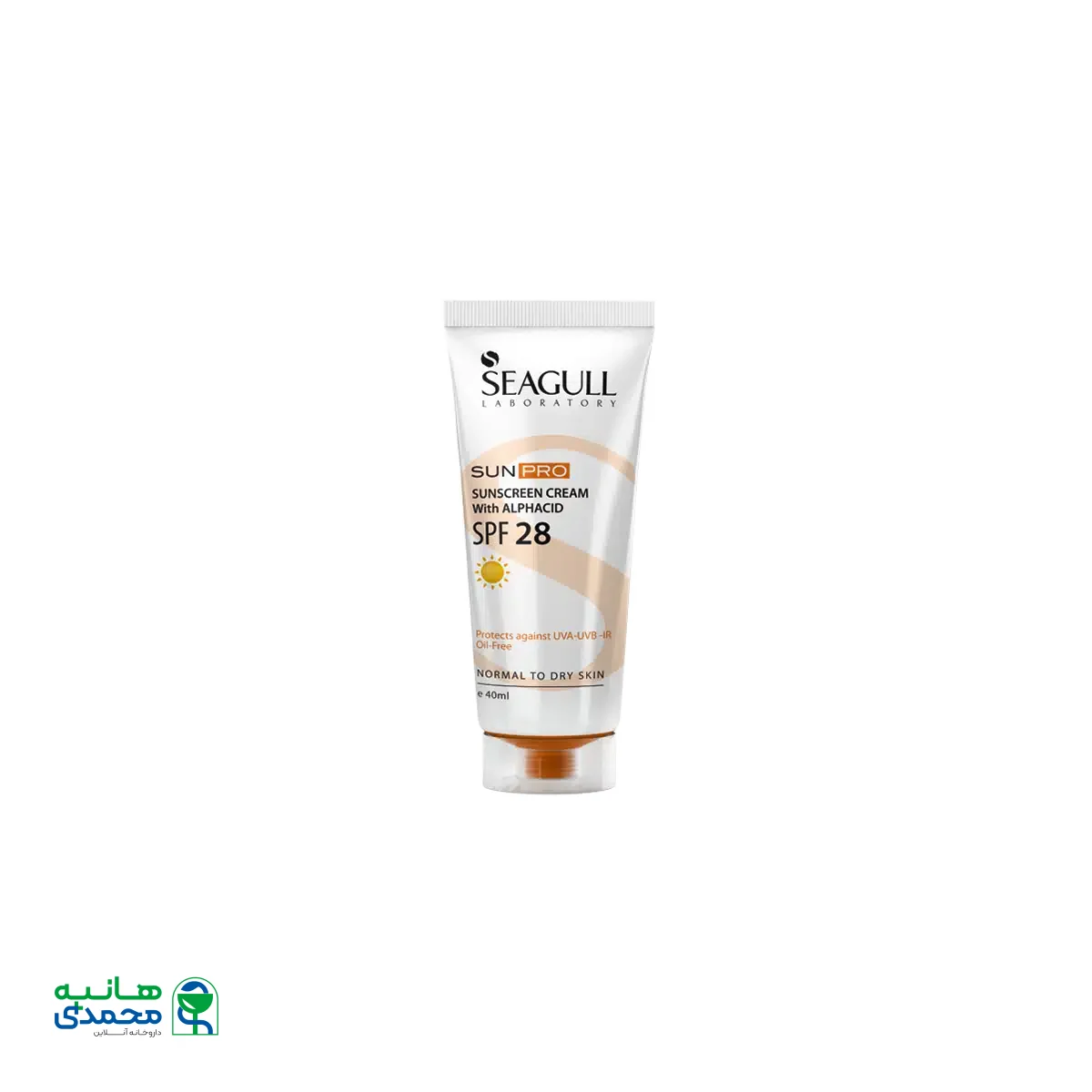 ضد آفتاب فاقد چربی SPF28 سی گل مناسب پوست های چرب و معمولی ۴۰ میلی لیتر