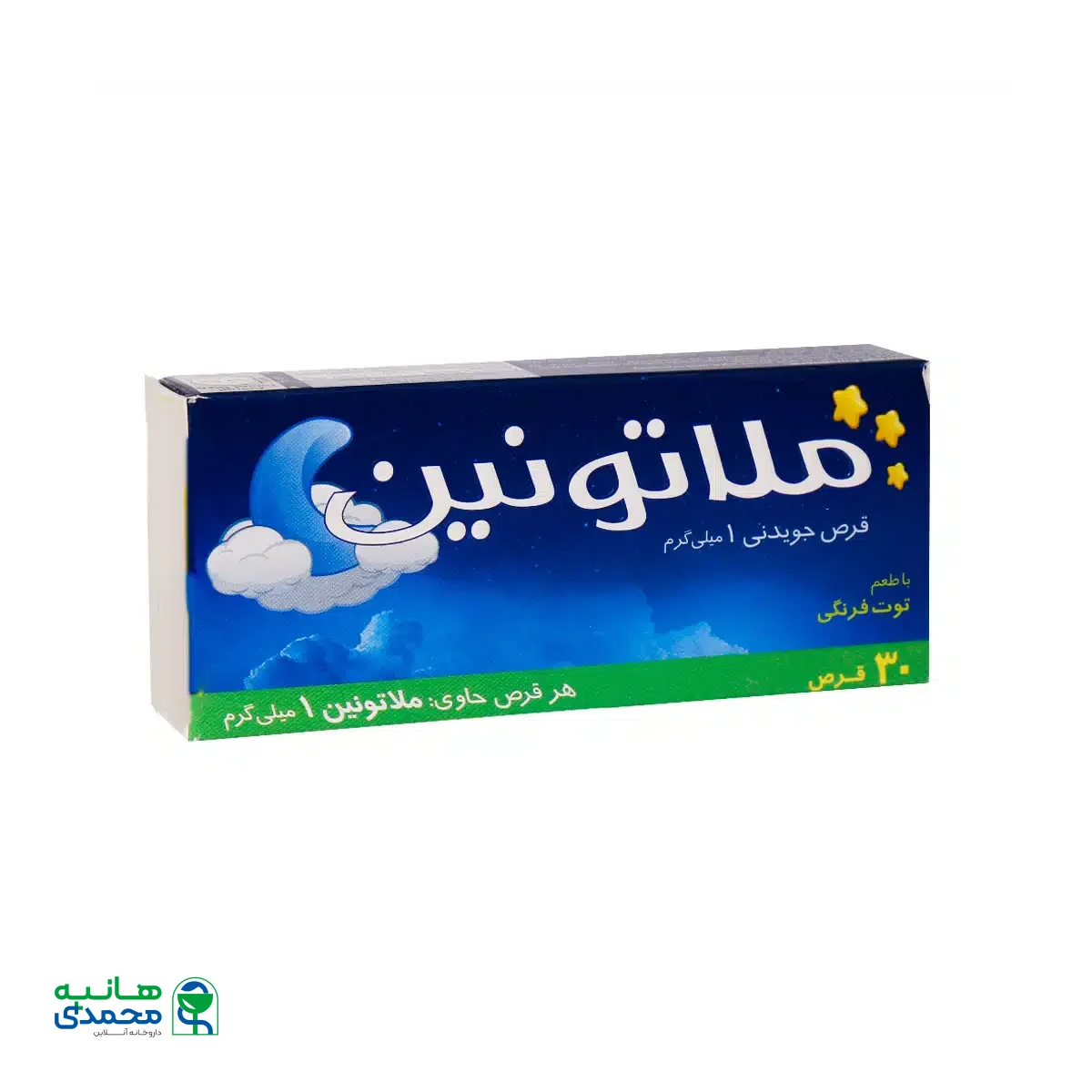 قرص جویدنی ملاتونین سپید طب 30 عدد