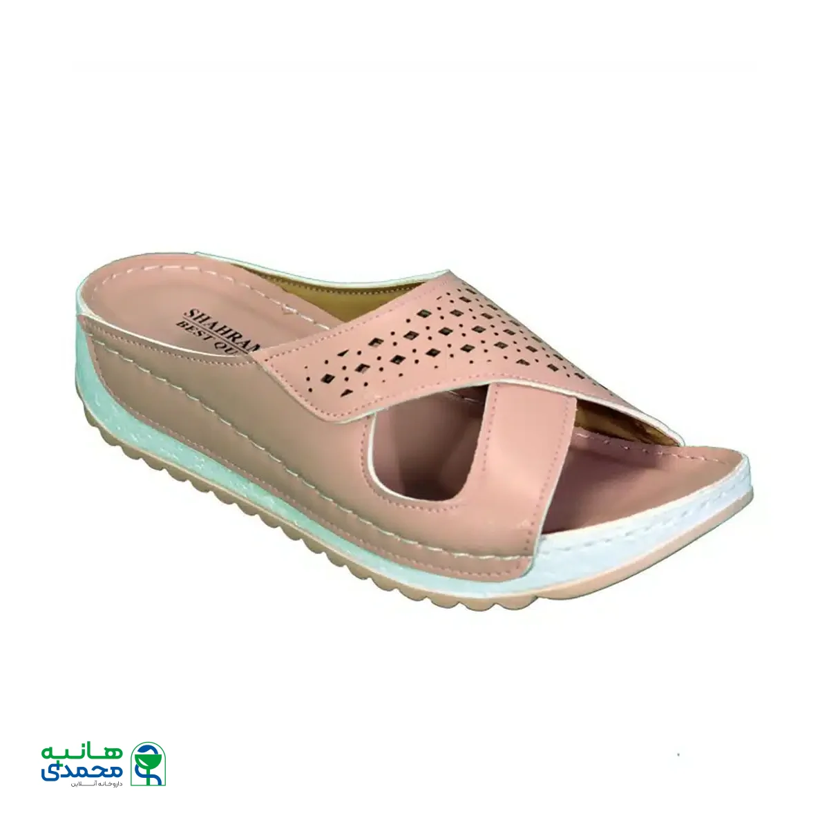 صندل طبی راحتی گلبهی زنانه شهرام طب مدل 1027