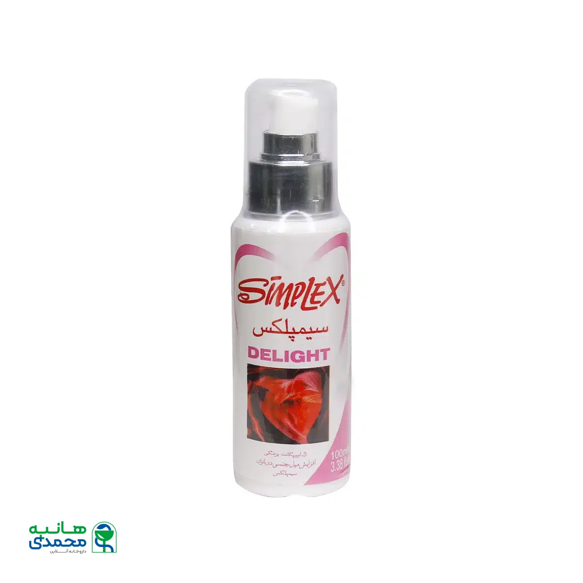 ژل لوبریکانت سیمپلکس مدل Delight حجم 100 میلی لیتر