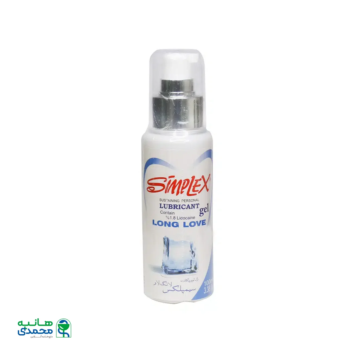 ژل لوبریکانت سیمپلکس مدل Long Love حجم 100 میلی لیتر