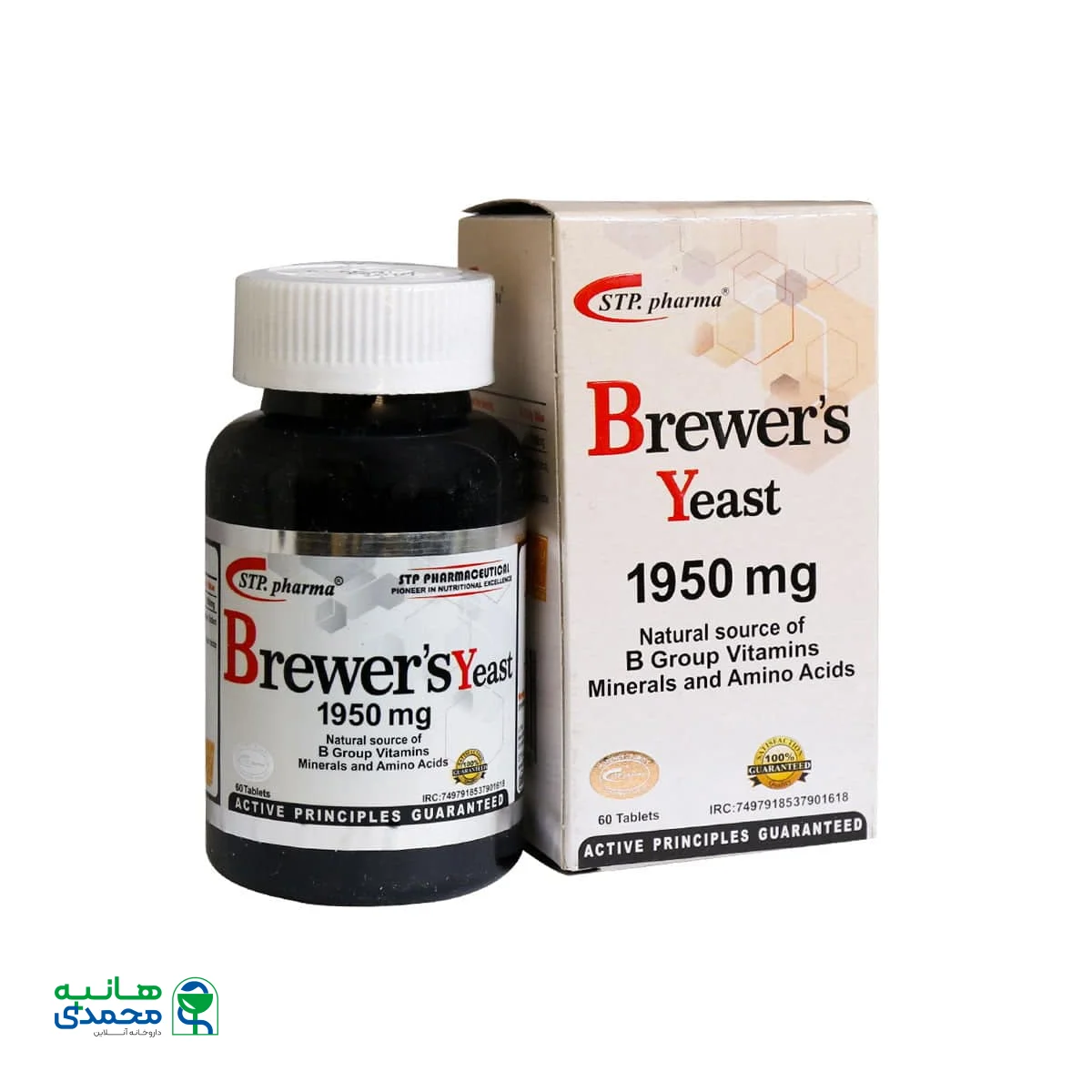 قرص مخمر آبجو اس تی پی فارما 60 عدد