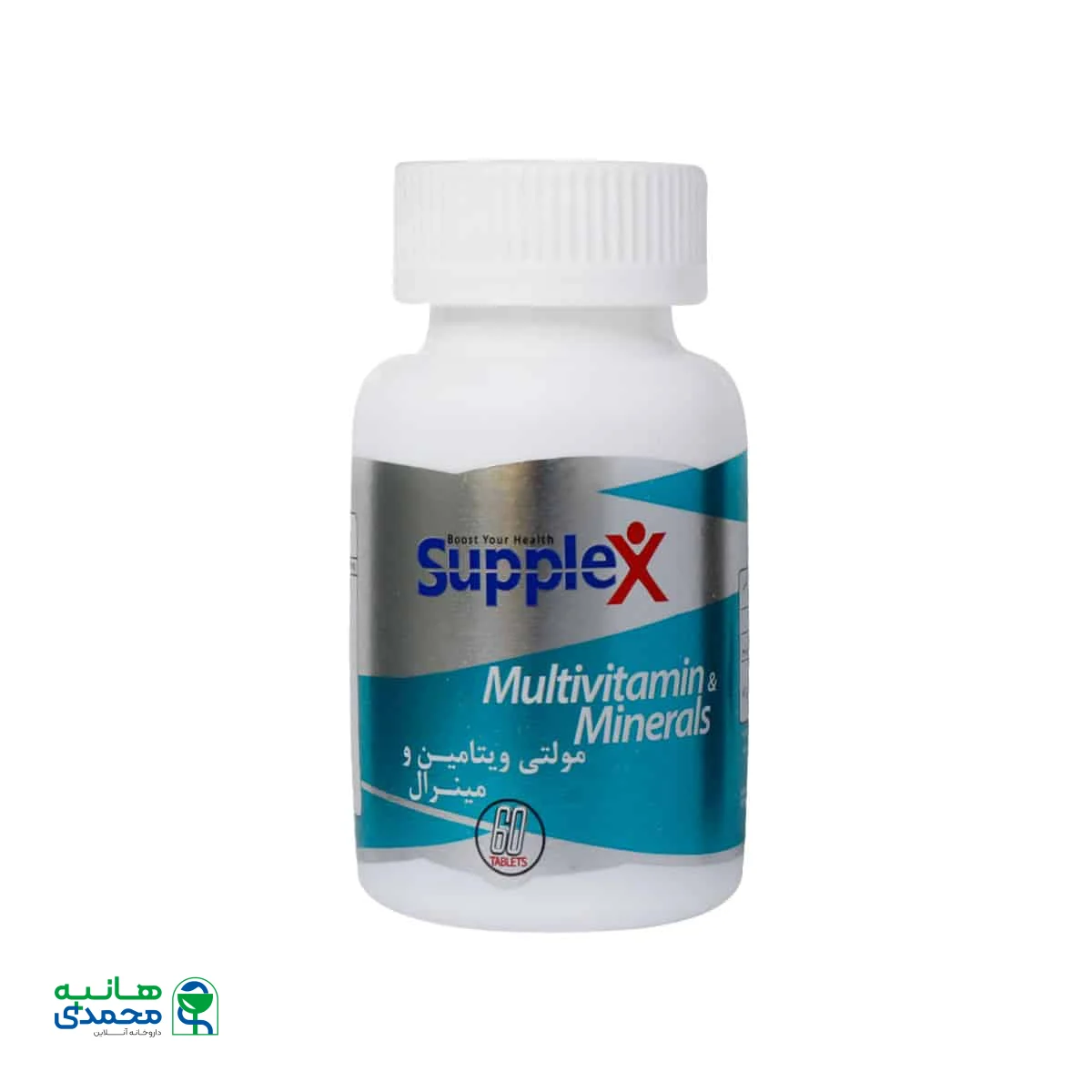 قرص مولتی ویتامین مینرال ساپلکس 60 عدد