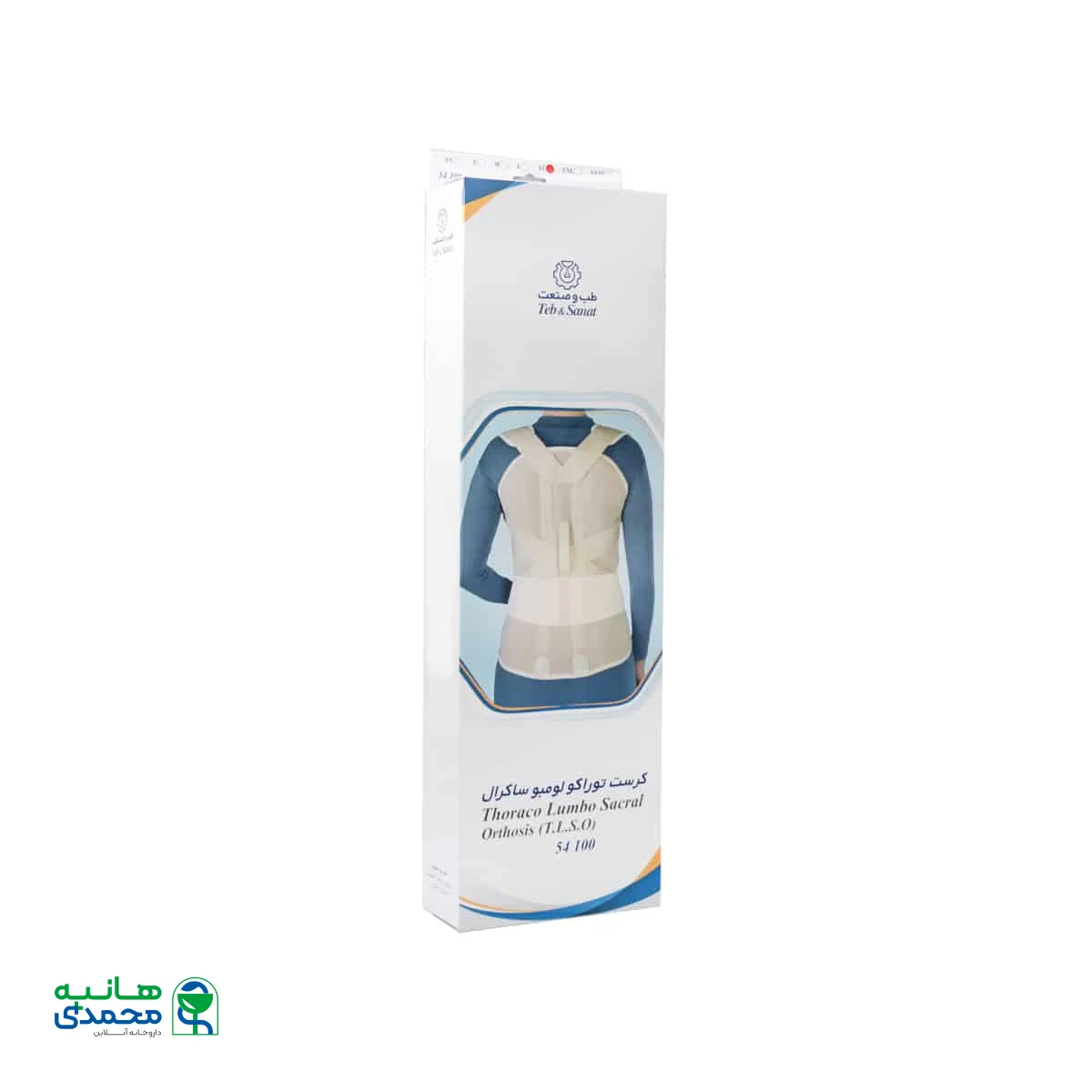 کرست توراکولومبوساکرال طب و صنعت کد 54100