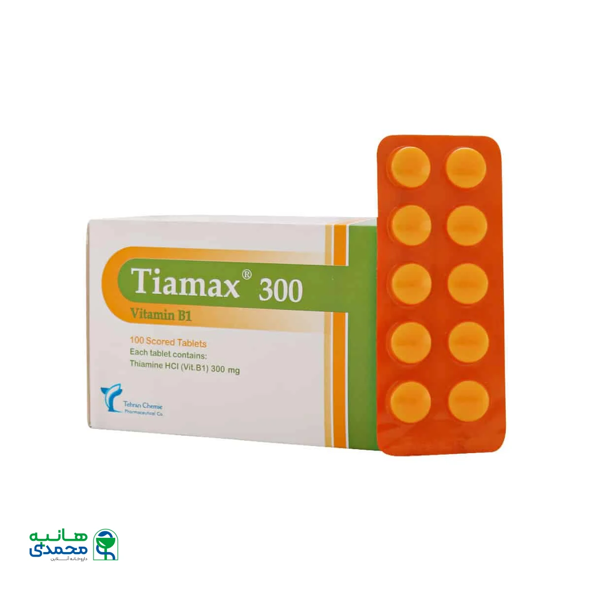قرص ویتامین B1 300 میلی گرم تیاماکس