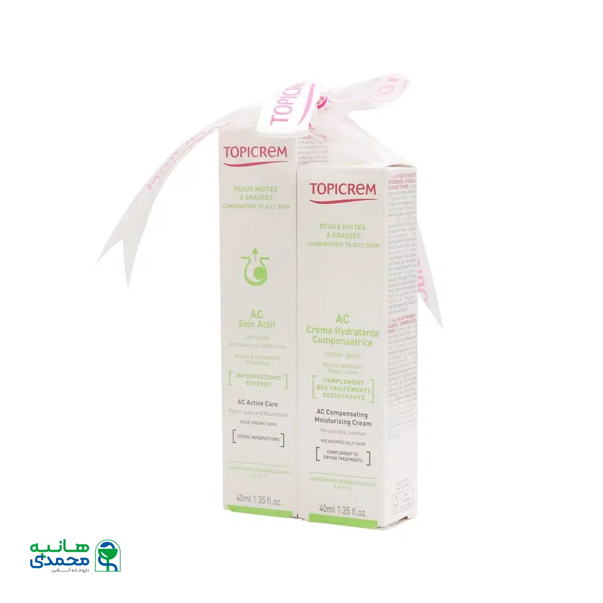 پک کرم ضد جوش و کرم مرطوب کننده تاپی کرم