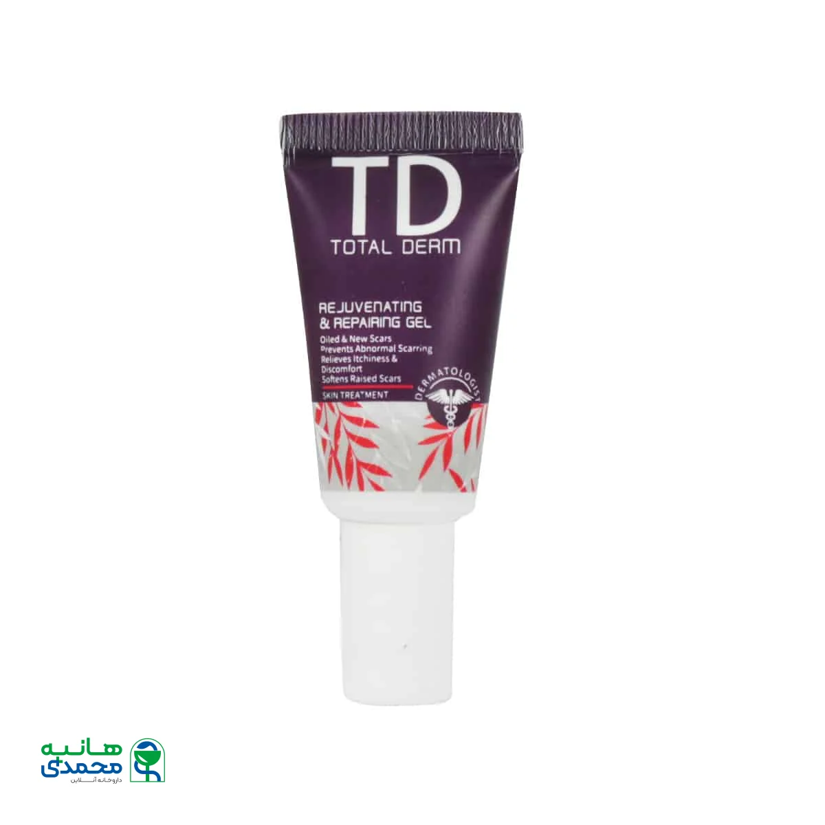 ژل ترمیم کننده پوست صورت توتال درم