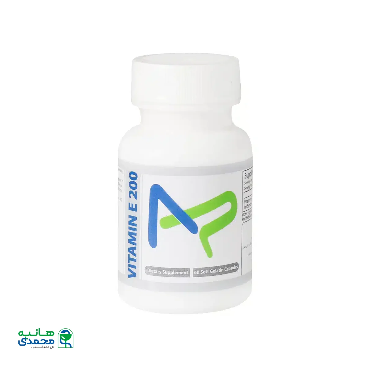سافت ژل ویتامین E 200 ترید فورما 60 عدد