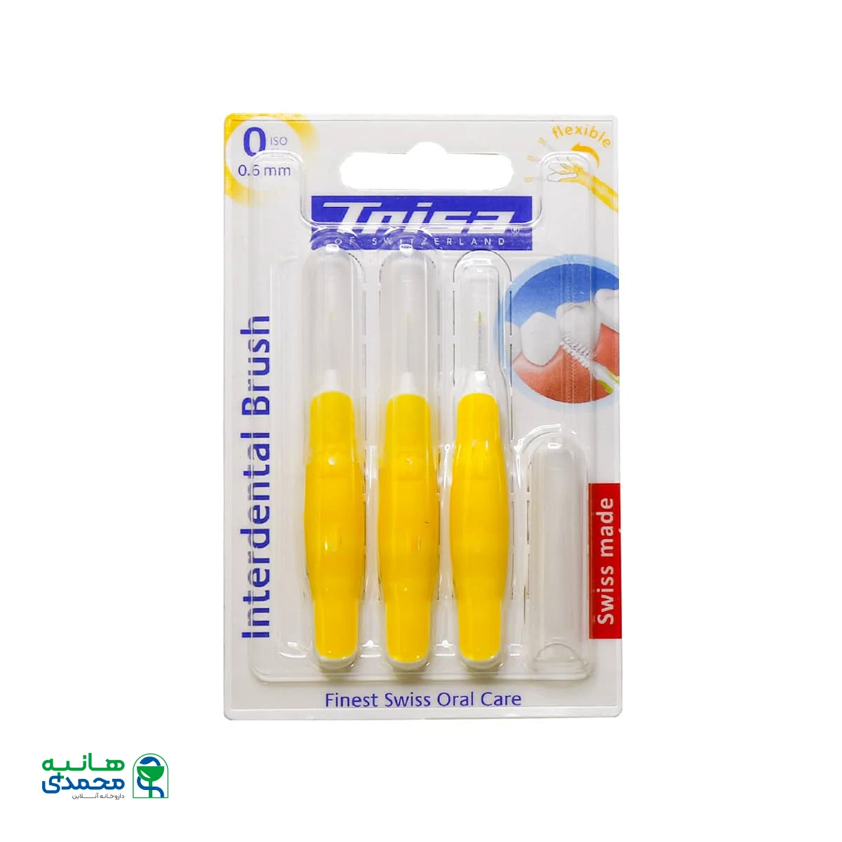 براش بین دندانی پروفشنال 0.6 میلیمتری ایزو صفر تریزا