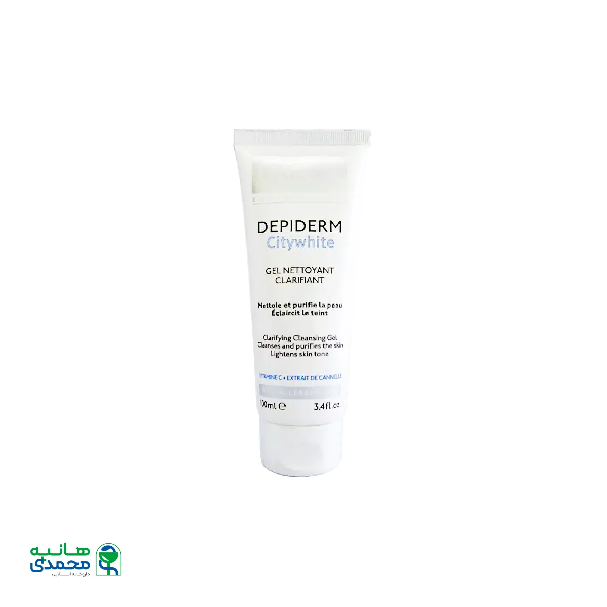 ژل شوینده دپیدرم وایت اوریاژ مناسب انواع پوست ۱۰۰ میلی لیتر