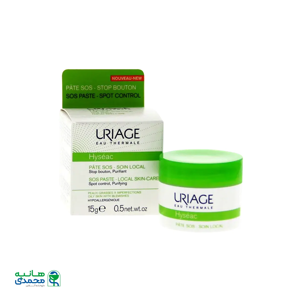 کرم پوست های مستعد آکنه هیسه اک اوریاژ ۱۵ گرم