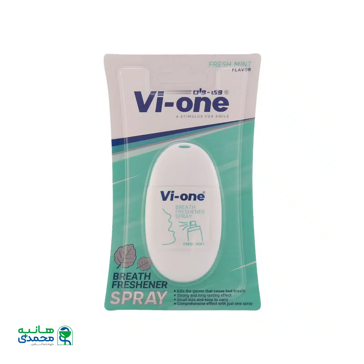 اسپری خوشبو کننده دهان نعنایی وی وان 15 میلی لیتر