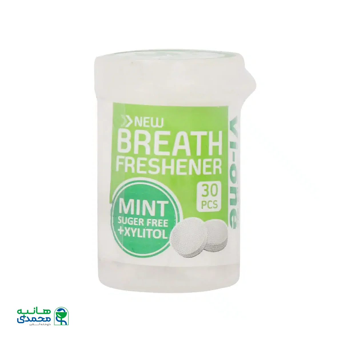 قرص خوشبو کننده دهان نعنایی وی وان 30 عدد