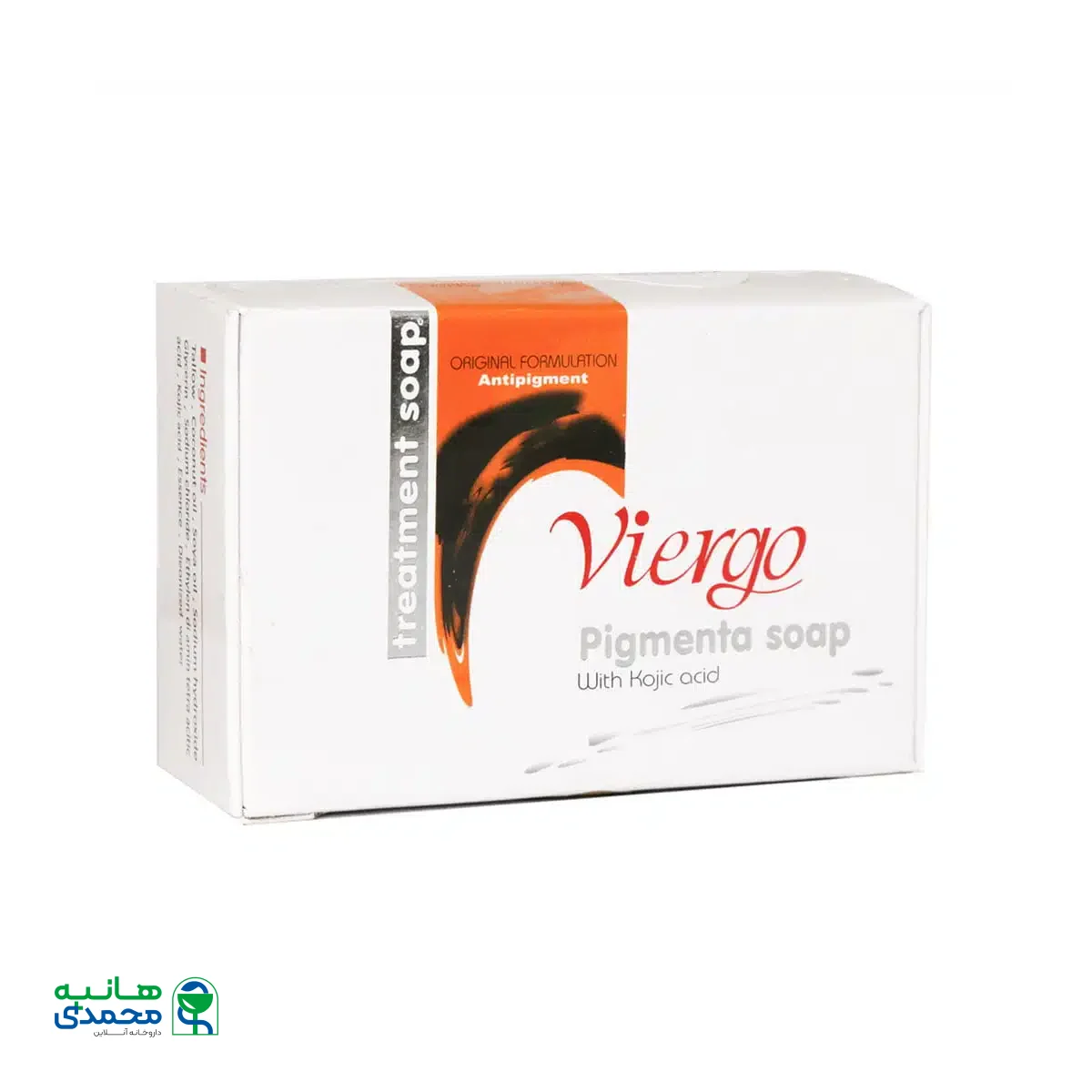صابون پیگمنتا ویرگو حاوی ماده موثره کوجیک اسید 100 گرم