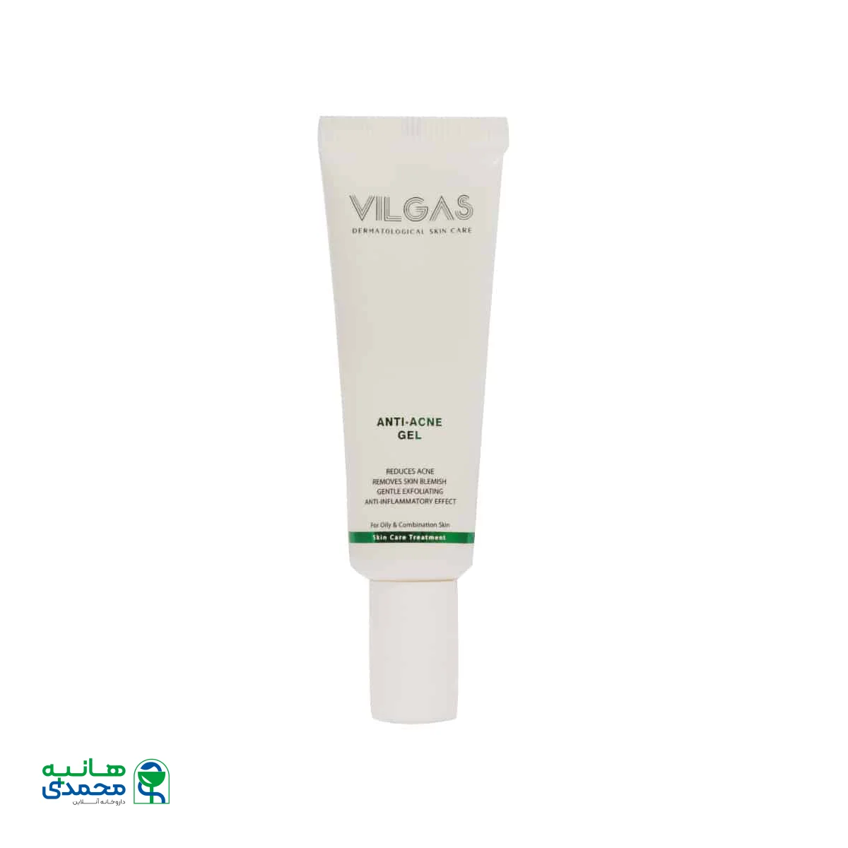 ژل ضد آکنه پوست چرب و مختلط ویلگاس