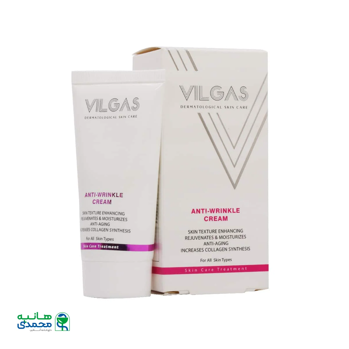 کرم ضد چروک صورت ویلگاس