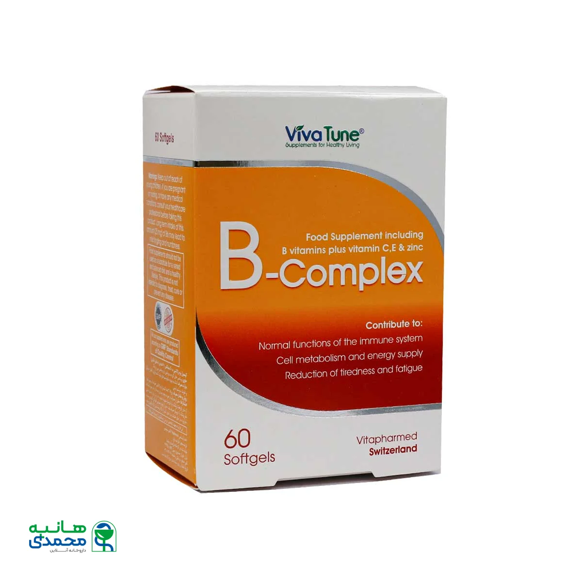 سافت ژل ب کمپلکس ویواتیون 60 عدد