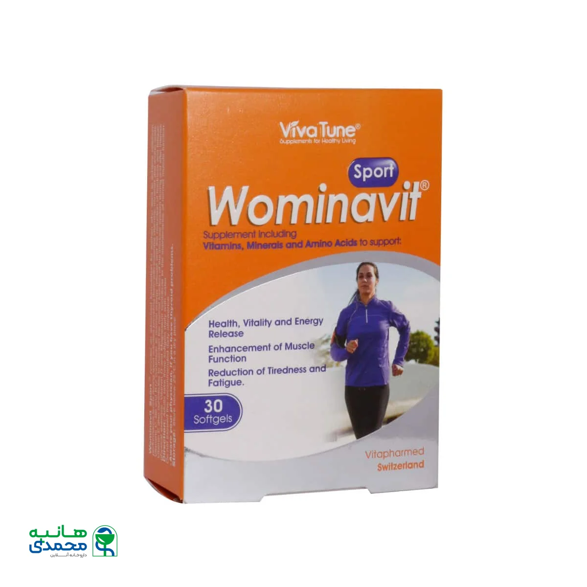 کپسول نرم ژلاتینی ومیناویت اسپورت ویواتیون 30 عدد
