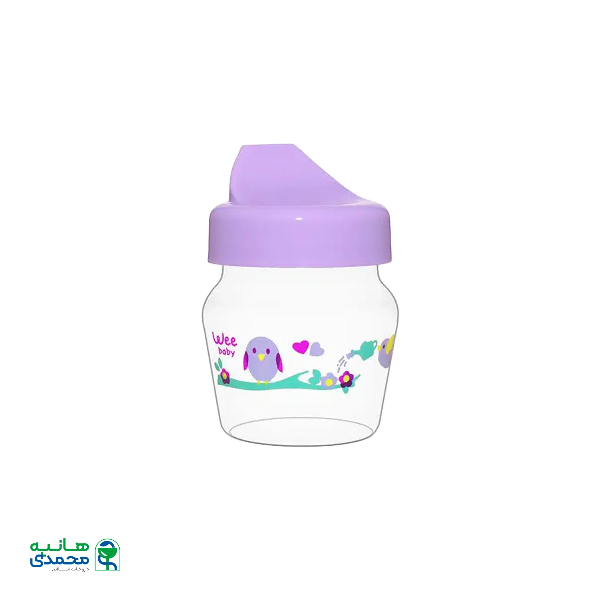 ست دو کاره قندداغ خوری و داروخوری پیرکس وی بیبی ۳۰ سی سی