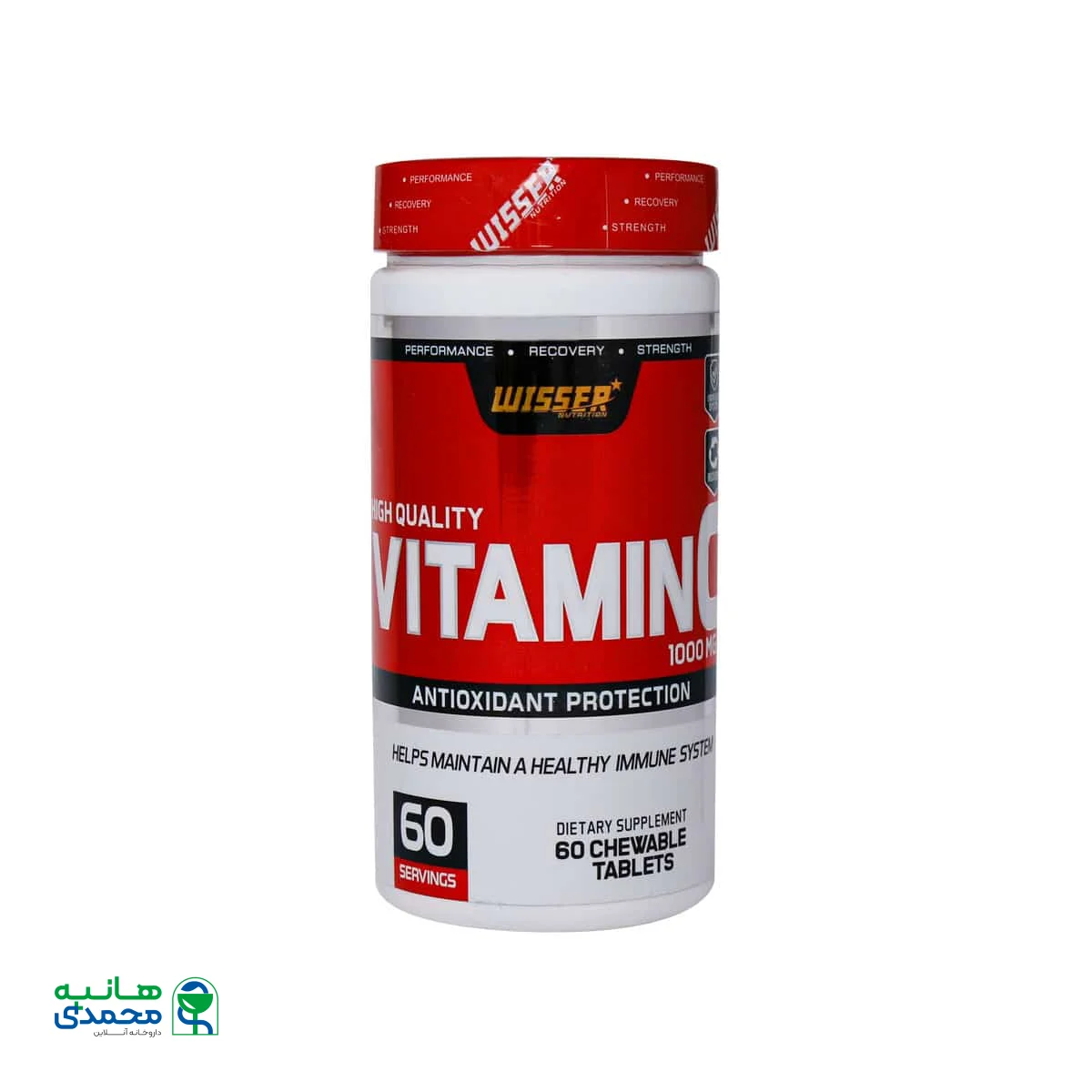 قرص جویدنی ویتامین C 1000 میلی گرم ویثر