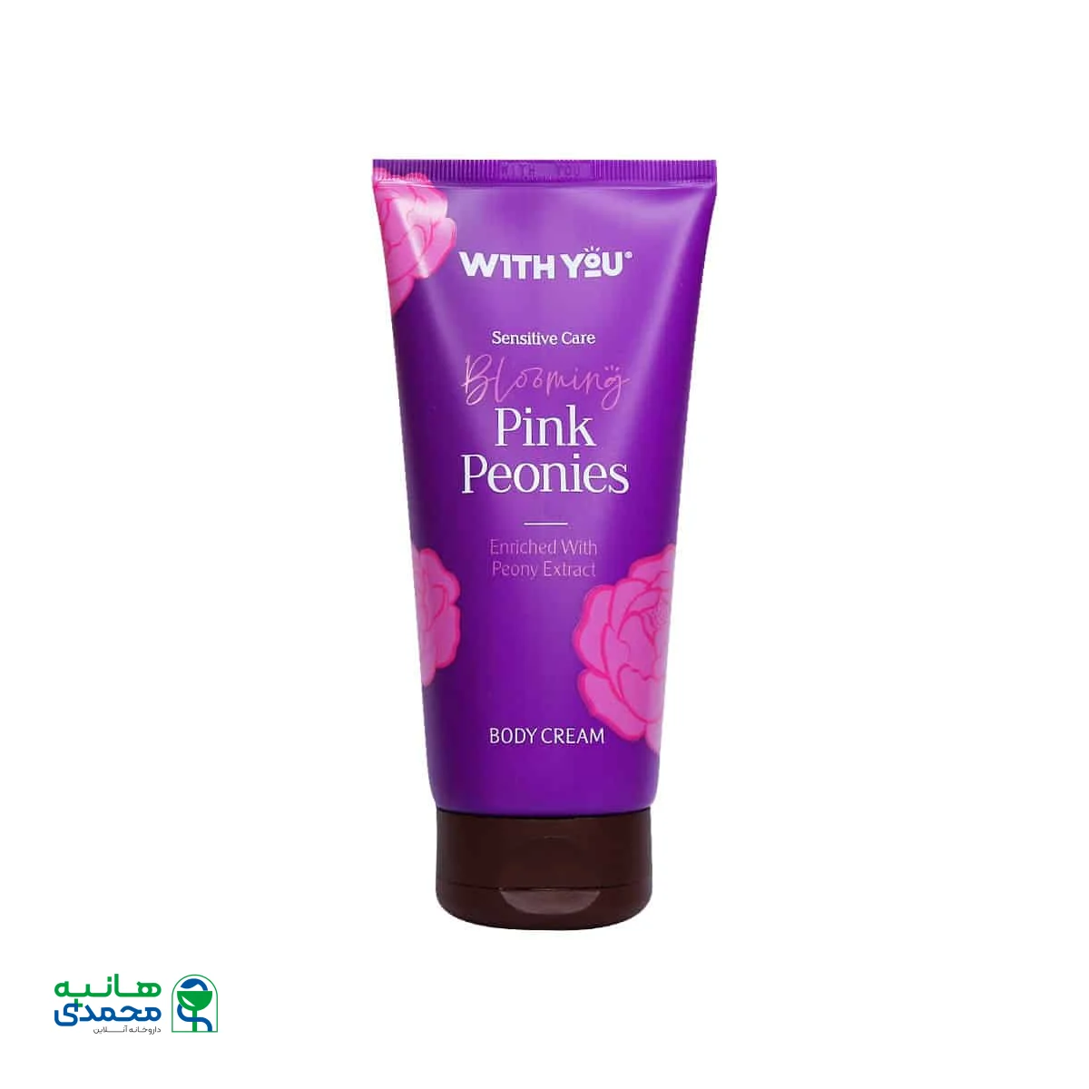 کرم مرطوب کننده بدن ویت یو حاوی عصاره گل پیونی