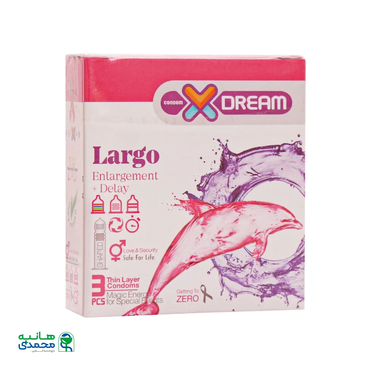 کاندوم بزرگ کننده لارگو ایکس دریم