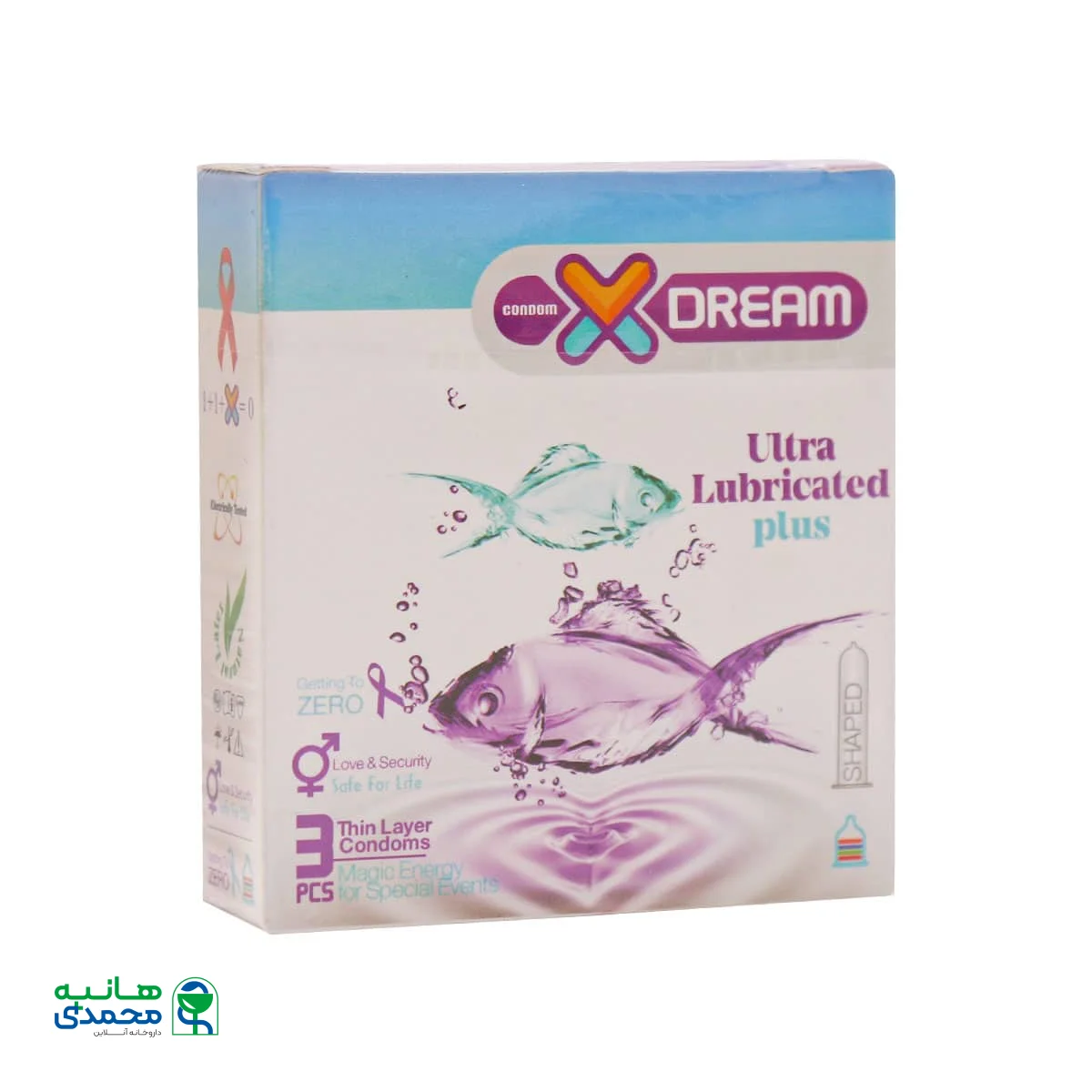 کاندوم اولترا لوبریکانت پلاس ایکس دریم