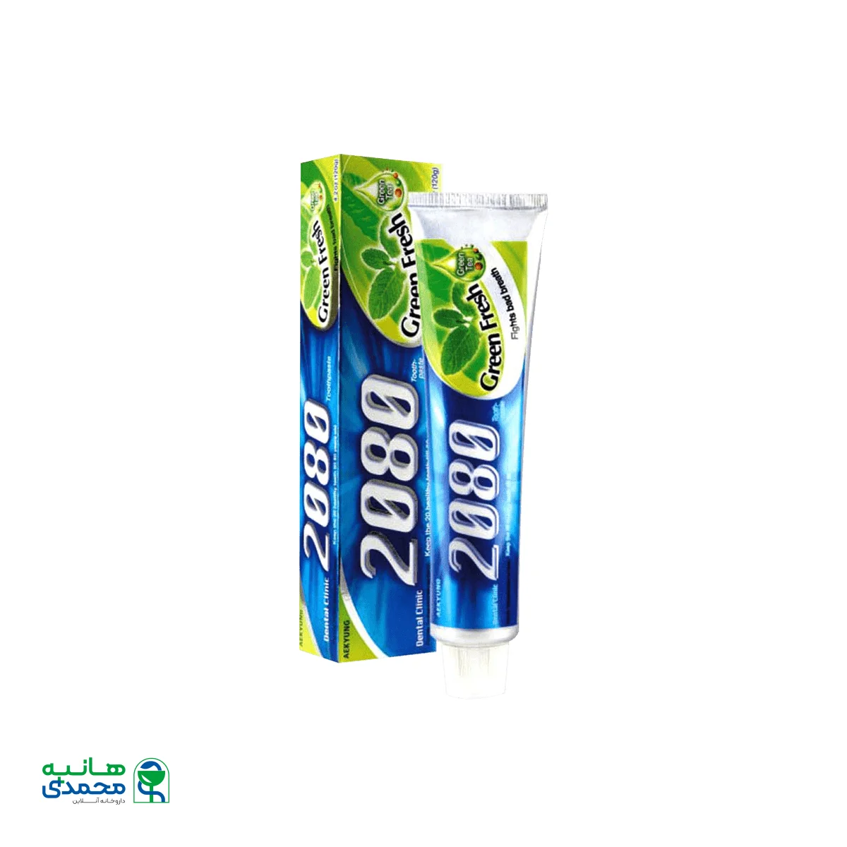 خمیر دندان گرین فرش ۲۰۸۰ حجم ۱۲۰ گرم