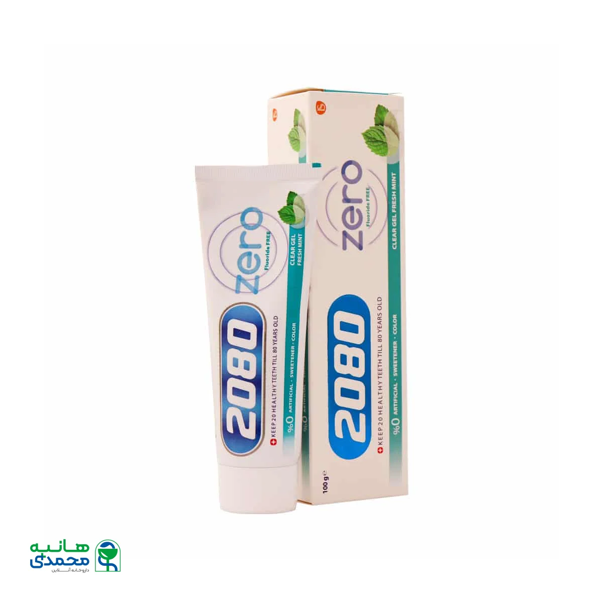 خمیر دندان زیرو فاقد فلوراید 2080