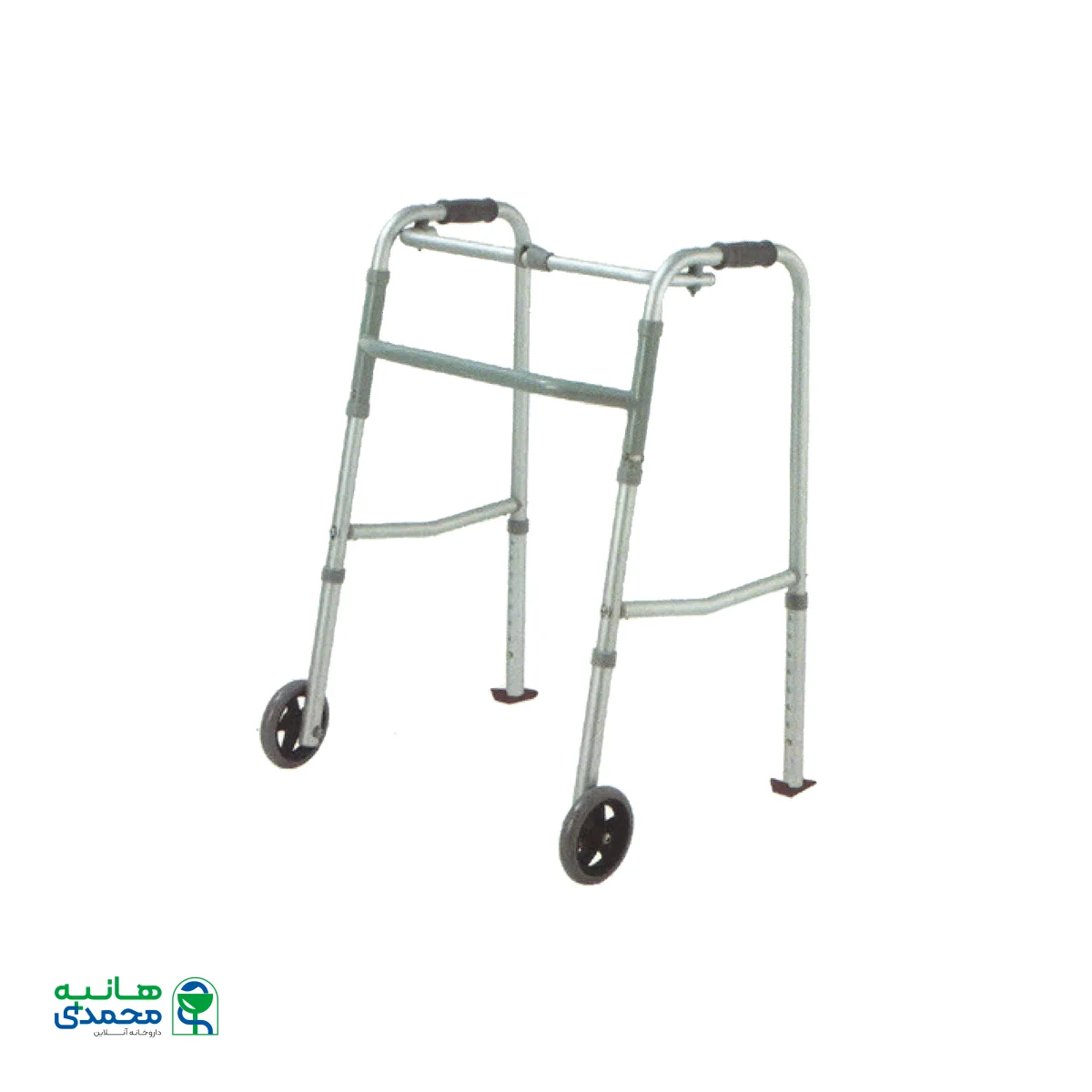واکر تاشو آلومینیومی چرخ دار