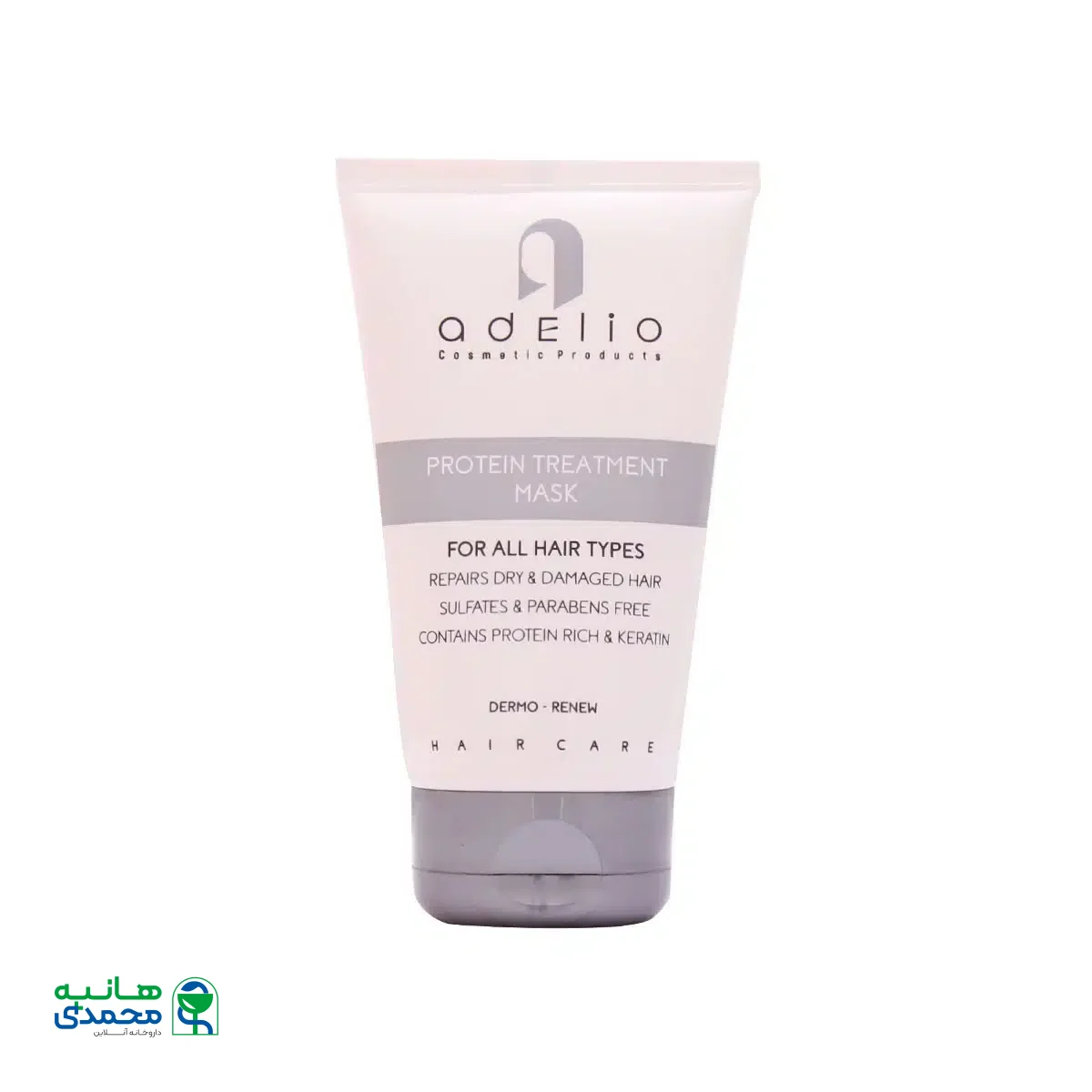 ماسک مو ادلیو حاوی پروتئین برنج و کراتین 150 میلی لیتر