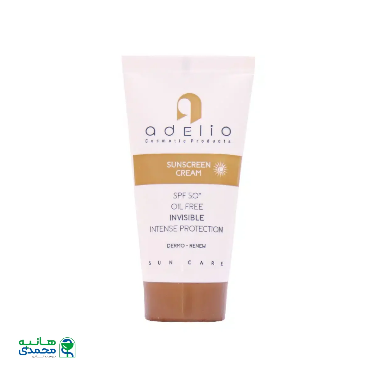 کرم ضد آفتاب SPF50 فاقد چربی ادلیو 50 میلی لیتر