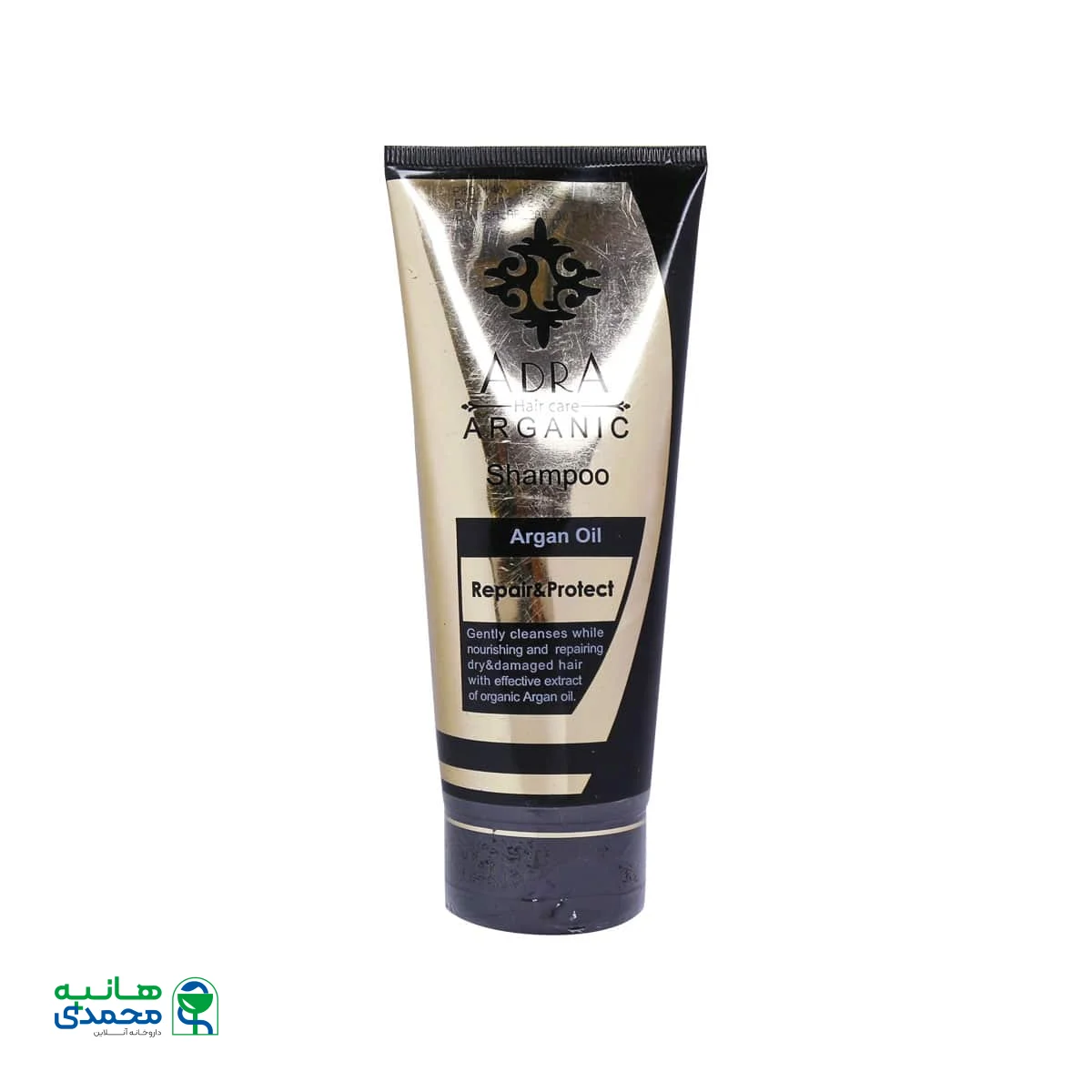 شامپو تیوپی ترمیم کننده و مراقبت کننده مو حاوی روغن آرگان آدرا