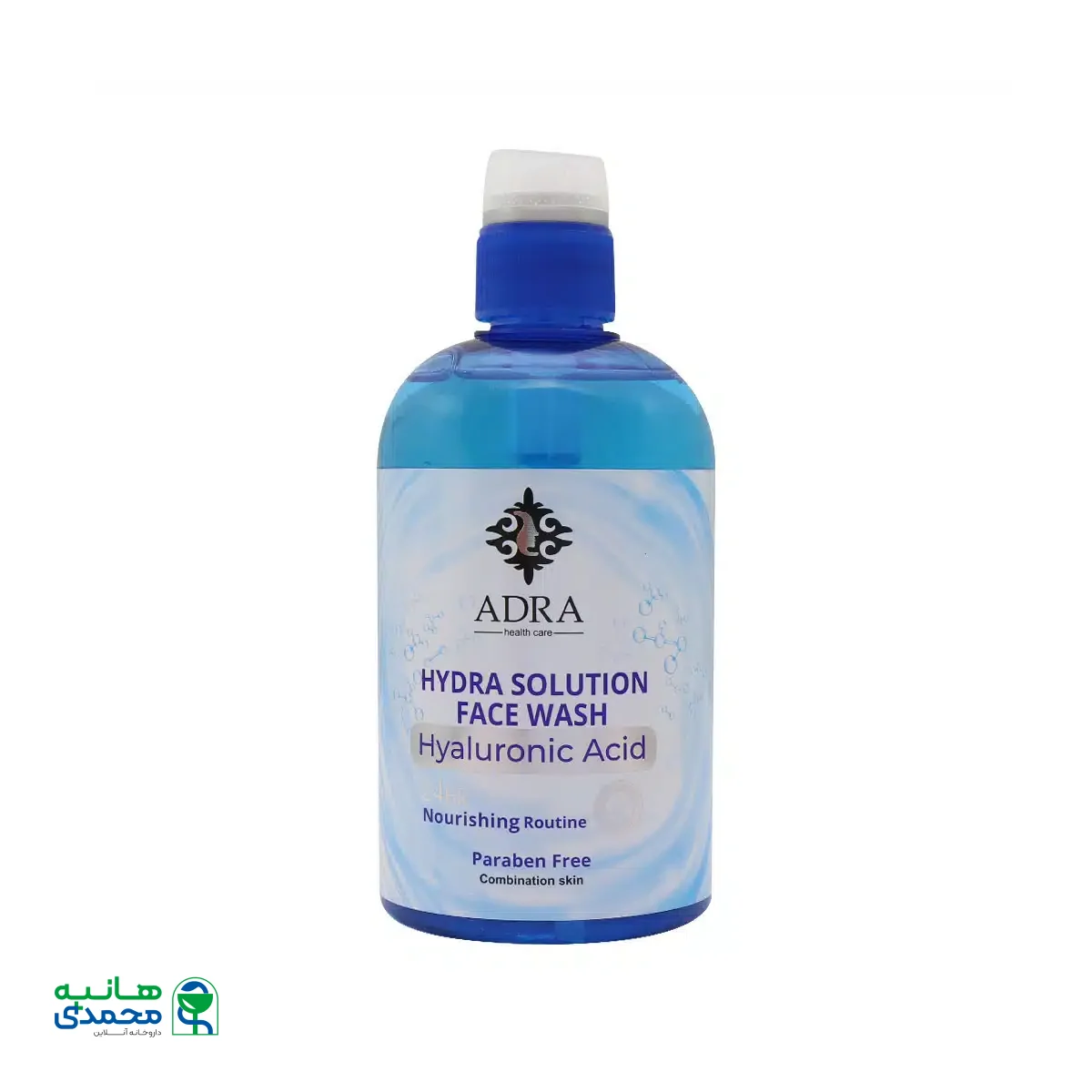 ژل شستشوی صورت هیالورونیک اسید آدرا 500 میلی لیتر