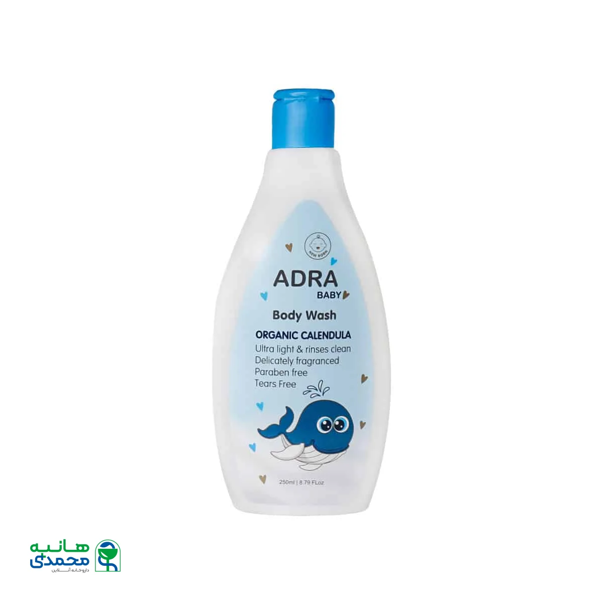 شامپو بدن بچه حاوی عصاره کالاندولا آدرا