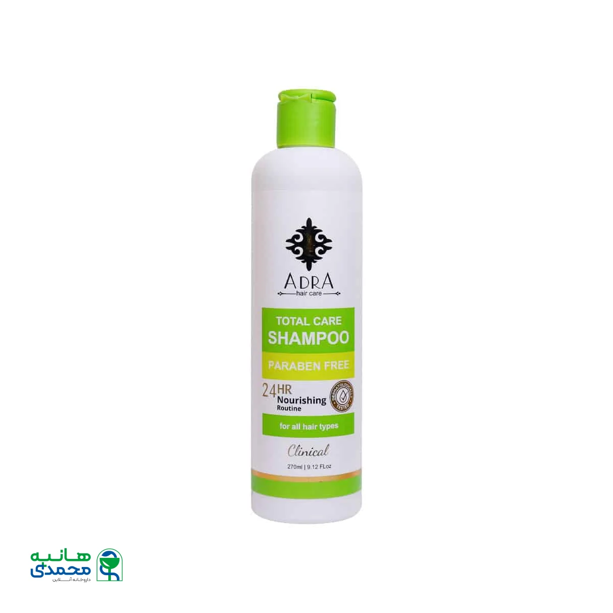 شامپو پروتئینه جوانه گندم آدرا