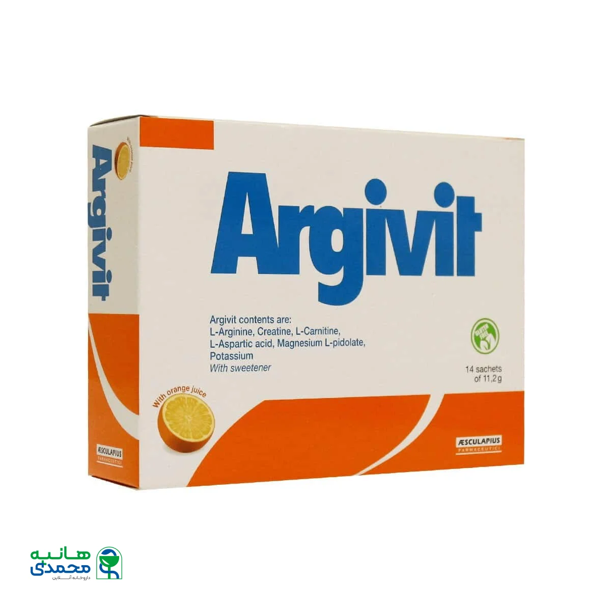 پودر خوراکی آرجیویت آ اسکولاپیوس 14 ساشه