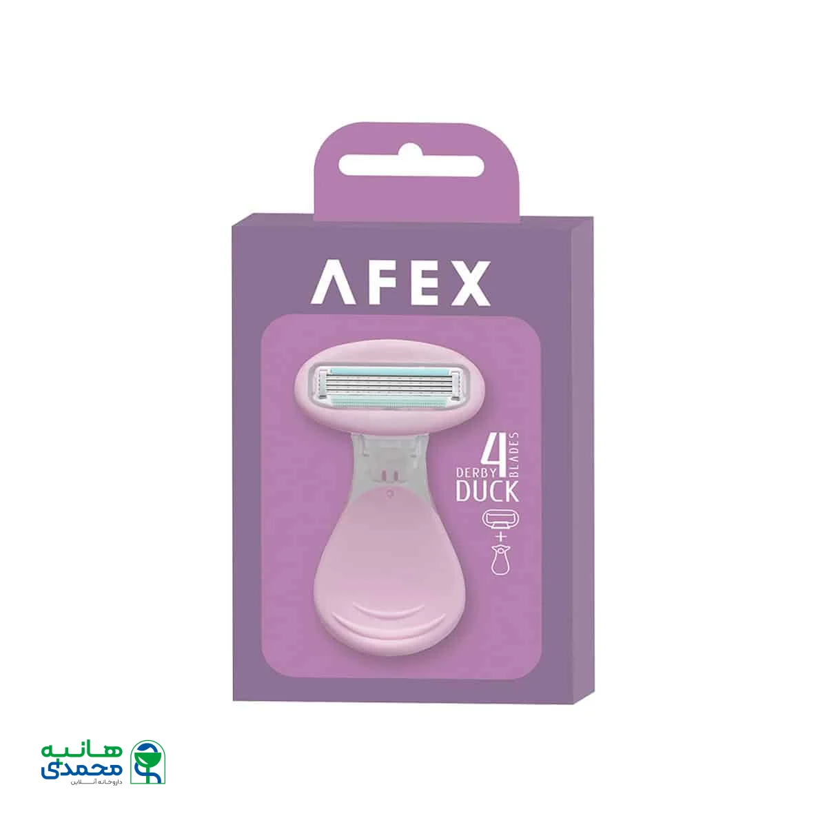 قیمت خودتراش زنانه افکس مدل 4 لبه داک